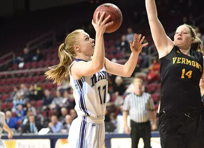 Career-High 30 Points from Wood Leads Women's Basketball over Vermont Image