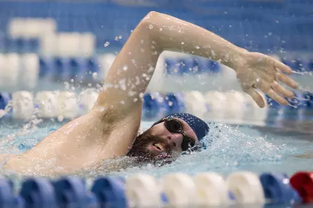 Swimming and Diving Breaks Records at Maine State Swim Meet Image