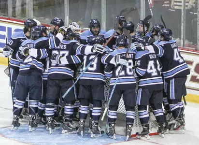 Men's Ice Hockey Skates to 2-2 Tie at UConn Image