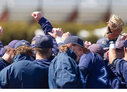 Baseball Drops Pair of Games to Wis.-Milwaukee Image