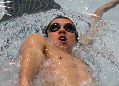 Men's Swimming Has Record Setting Day at ECAC Championships Image