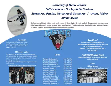 Women's Hockey to Host Skills Sessions Image