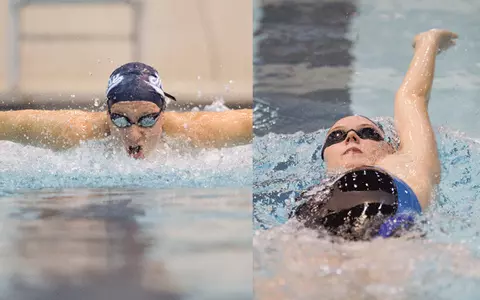 Swimming and Diving Teams Split Matchup with Providence Image