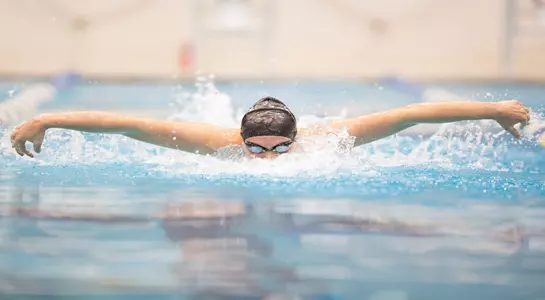 swim action