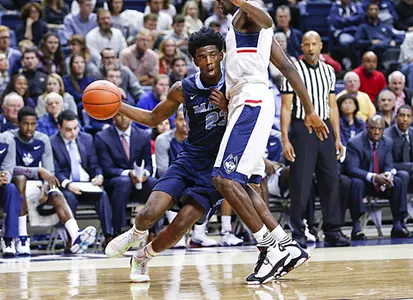 Vann Nets 26 Points in Loss at UAlbany Image