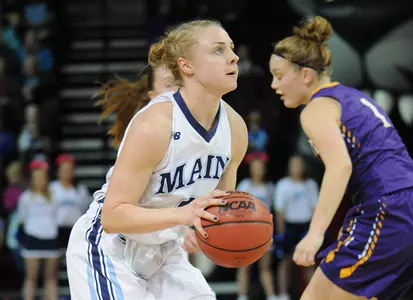 Women's Basketball Takes Down UAlbany, 65-53 Image