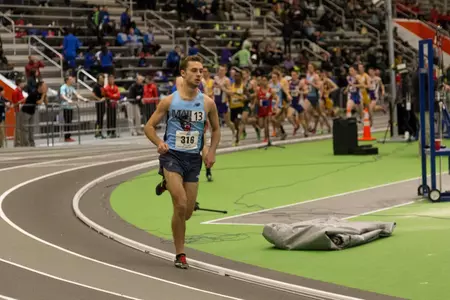 Men's Indoor Track and Field Compete in Day One of NEICAAA Indoor Track and Field Championships Image