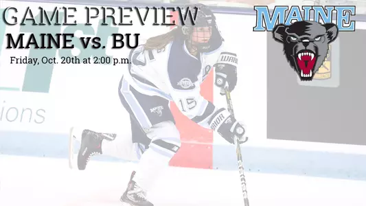 Game Preview: Maine vs. BU Oct 20