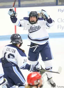 Ally Johnson goal leap
