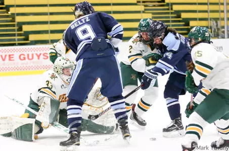 Ali Beltz pressure on goal
