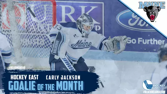 Jackson January Goaltender of the Month