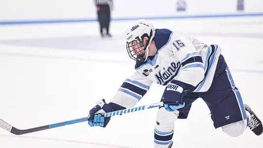 Brandon Chabrier fires a shot.