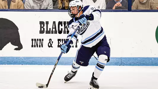 Action shot of Bradly Nadeau