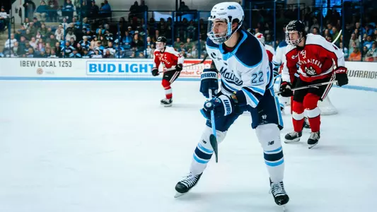 Harrison Scott against Northeastern