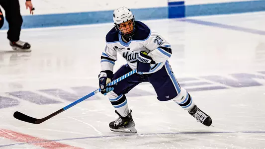 Anthony Calafiore skates through the neutral zone.