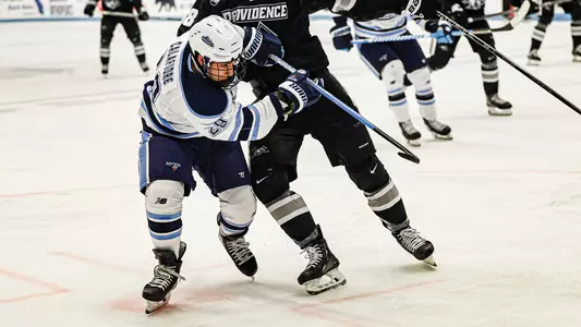 Anthony Calafiore in action against Providence,