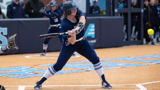 Nora Campo at bat.