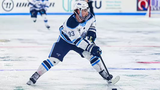Justin Poirier in action.