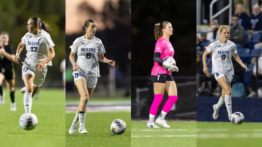 Left to right Julie Lossius, Luise Reinwald, Elena Barenberg, Abbey Thornton
