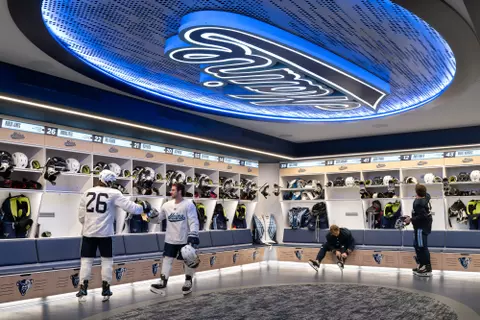 Men's Hockey Locker Room