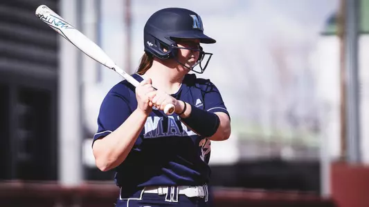 Nora Campo gets ready to bat.