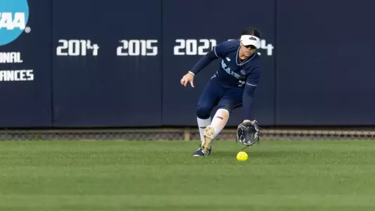 Gabby Papushka fields the ball