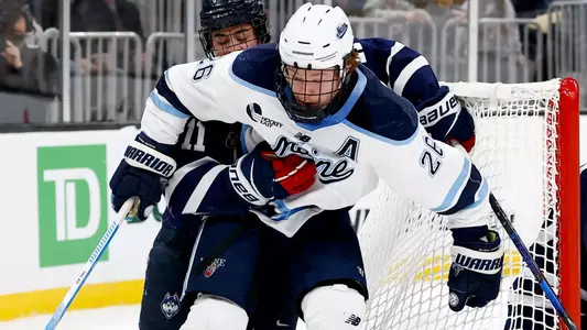 Thomas Freel in action against UConn