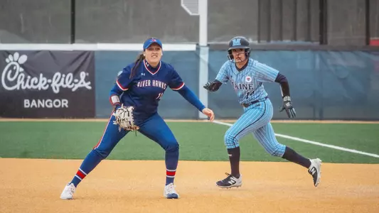 Eviana Robles on base.