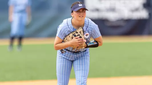 Kyli Hernandez in the field.