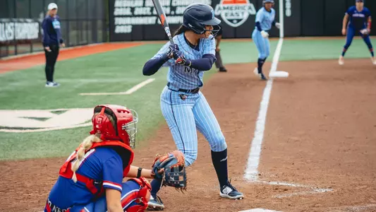 Gabby Papushka at bat.