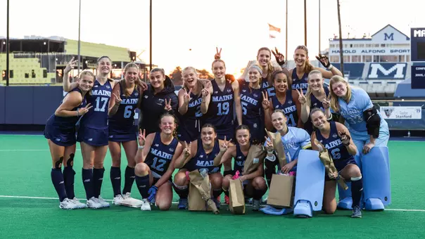 Team photo after Senior Day victory