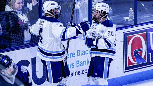 Brandon Holt and Jos Nadeau celebrate