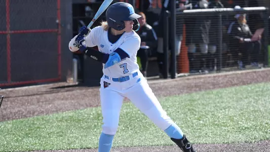 Neve Adams at bat.