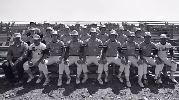 A photo of the 1976 baseball team.