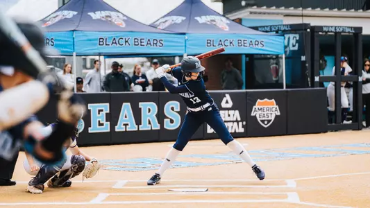 Kaelyn Larkin at bat.