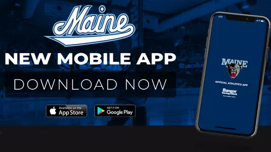 A graphic promoting the new app