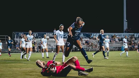 Isabelle Meadows in action at URI.