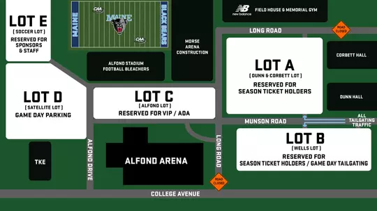Football Parking Map - 2026