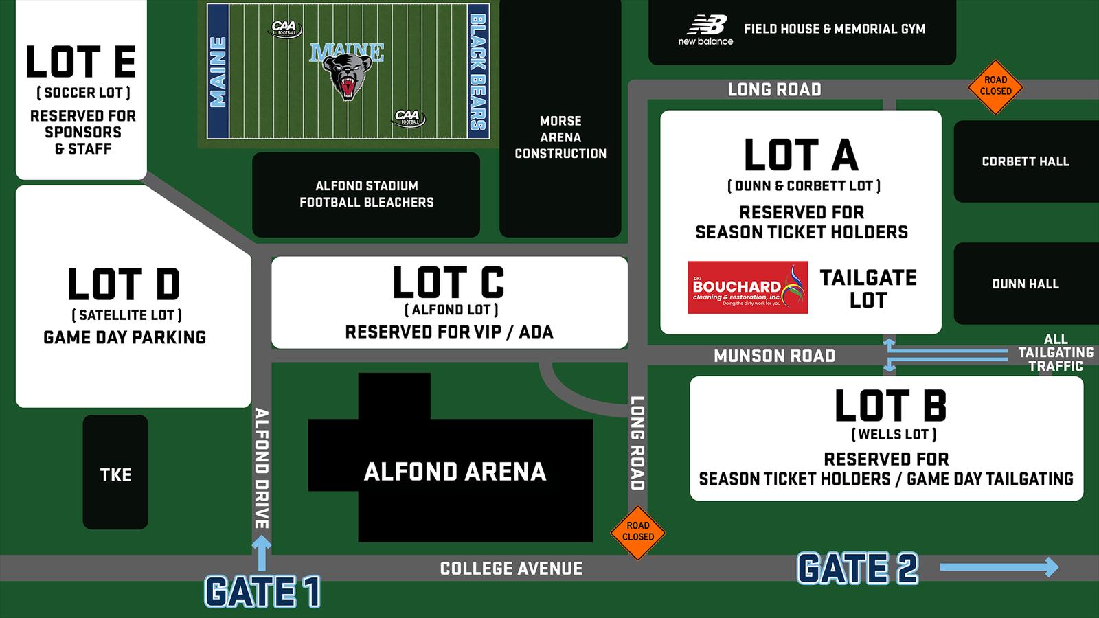 Maine football: Maine Athletics details parking, tailgating structure for 2026 football season