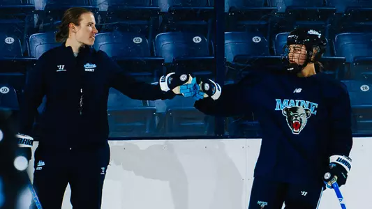 Ally Johnson at practice
