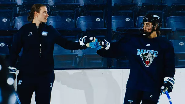 Ally Johnson at practice