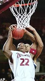Chris Kirkland had a game-high 22 points in the win over Villanova