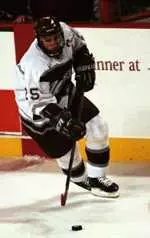 Jeff Blanchard had one of two UMass goals on Friday night.