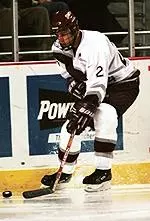 Jay Shaw scored the overtime game-winner vs. St. Lawrence.