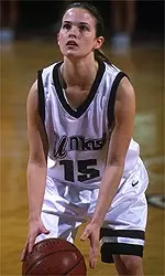 Point Guard Kathy Coyner scored 19 points, including 10-for-12 from the free throw line, as UMass defeated Holy Cross, 62-57, on Sunday