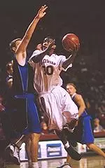 Shannon Crooks career-high 29 points, including UMass' last 13 of the first half, led the Minutemen over Fordham Wednesday.