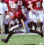 Adrian Zullo and the <br> Minutemen will play seven <br> home games this fall.