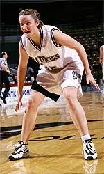 Senior Alison MacFarland scored nine points Sunday, taking her career total to 1,060 for UMass.