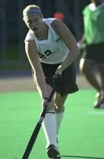 Senior Lindsay Abbott scored the lone Minutewoman goal against Dartmouth.