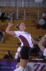 Clare Baxter recorded 11 kills in Friday's 0-3 loss to Dayton.